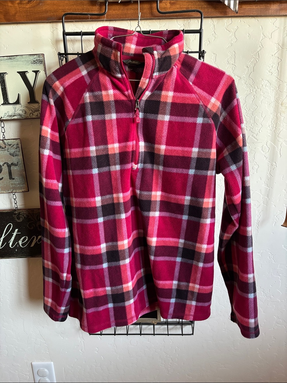 Eddie Bauer 1/4 zip fleece